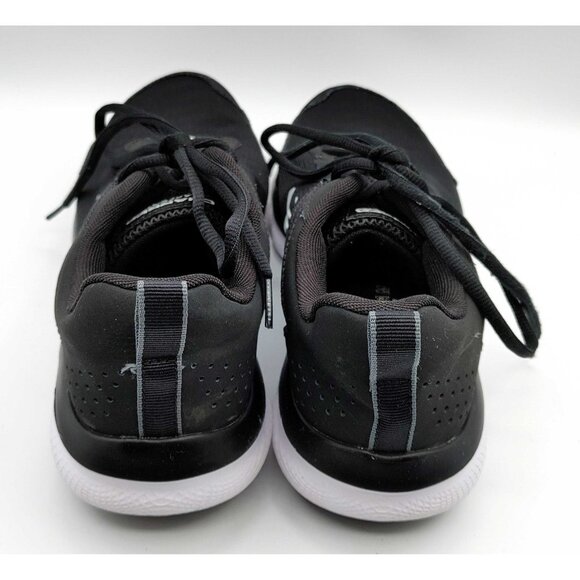 Under Armour Men's Charged Assert Black White Running Shoes 3024590-001 Size 10 - Picture 4 of 10